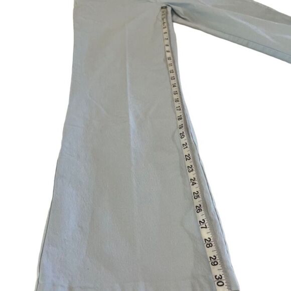 ORLY Women's Light Blue Pants Stretch Straight Leg Size 8 - Picture 5 of 11